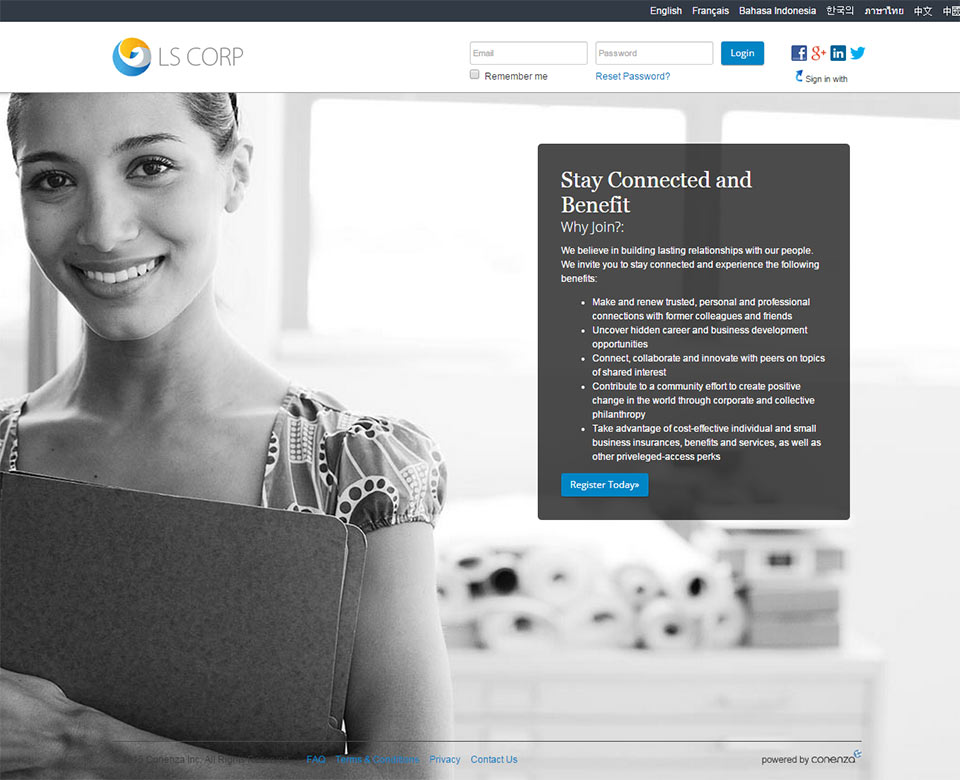 Update Conenza Platform UI